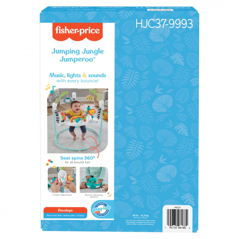 Jucarii de sortat si motricitate - FISHER PRICE CENTRU DE ACTIVITATI JUNGLA SALTAREATA