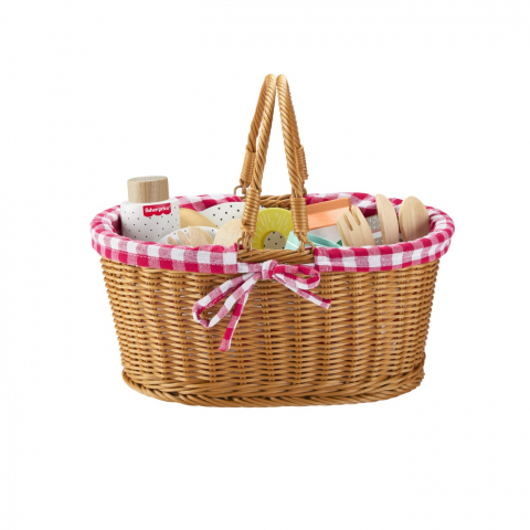 FISHER PRICE COS DE PICNIC DE LEMN [6]