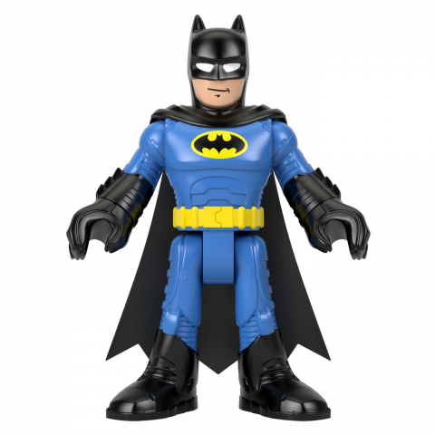 FISHER PRICE IMAGINEXT DC SUPER FRIENDS FIGURINA BATMAN XL CU COSTUM ALBASTRU [4]