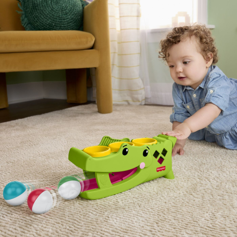 FISHER PRICE JUCARIE INTERACTIVA ALIGATOR CU BILE [4]