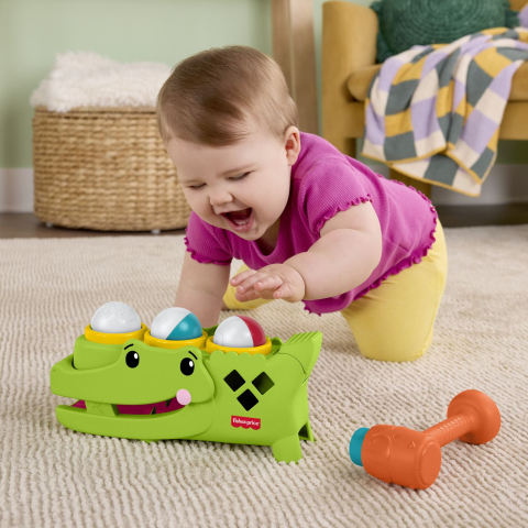 FISHER PRICE JUCARIE INTERACTIVA ALIGATOR CU BILE [6]