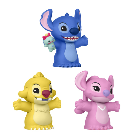 FISHER PRICE LITTLE PEOPLE COLLECTOR DISNEY LILO STICH SET 3 FIGURINE [4]