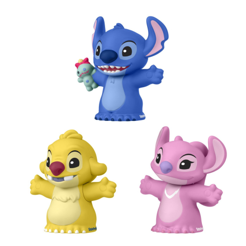 FISHER PRICE LITTLE PEOPLE COLLECTOR DISNEY LILO STICH SET 3 FIGURINE [5]