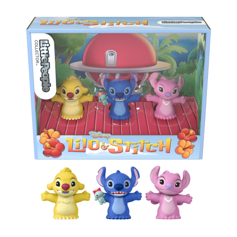 FISHER PRICE LITTLE PEOPLE COLLECTOR DISNEY LILO STICH SET 3 FIGURINE [1]