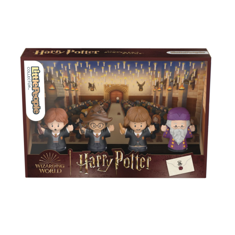 Figurine cu eroi si personaje - FISHER PRICE LITTLE PEOPLE COLLECTOR HARRY POTTER SET 4 FIGURINE
