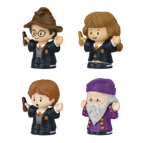 FISHER PRICE LITTLE PEOPLE COLLECTOR HARRY POTTER SET 4 FIGURINE [4]