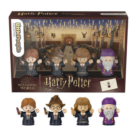 FISHER PRICE LITTLE PEOPLE COLLECTOR HARRY POTTER SET 4 FIGURINE [1]