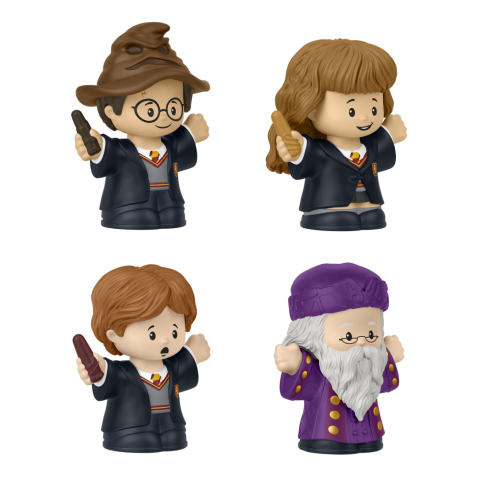 FISHER PRICE LITTLE PEOPLE COLLECTOR HARRY POTTER SET 4 FIGURINE [3]