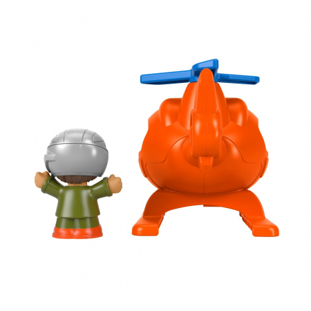 Fisher Price Little People - Vehicul Elicopter 10cm [6]
