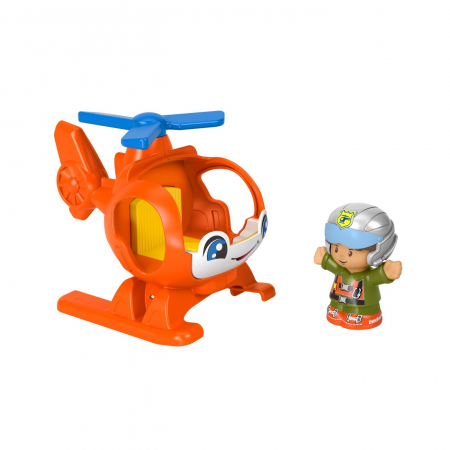 Fisher Price Little People - Vehicul Elicopter 10cm [3]