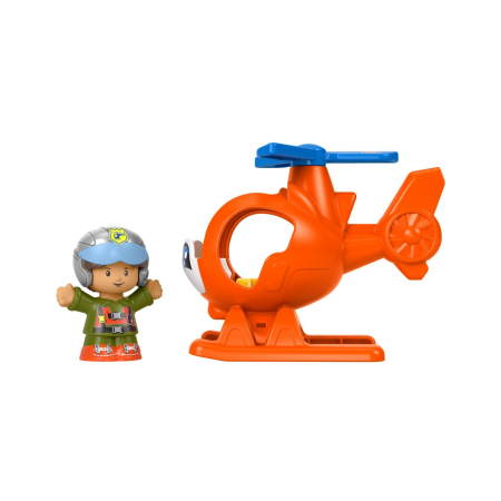 Fisher Price Little People - Vehicul Elicopter 10cm [5]