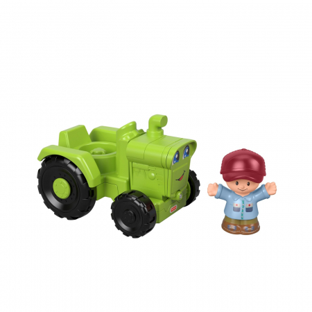 Fisher Price Little People - Vehicul Tractor 10cm  [4]