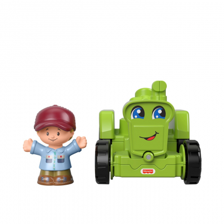 Fisher Price Little People - Vehicul Tractor 10cm  [1]