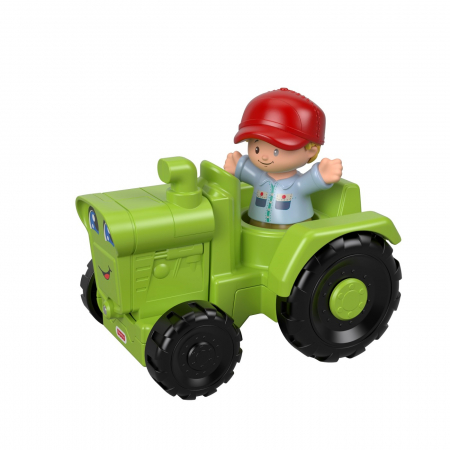 Fisher Price Little People - Vehicul Tractor 10cm  [5]
