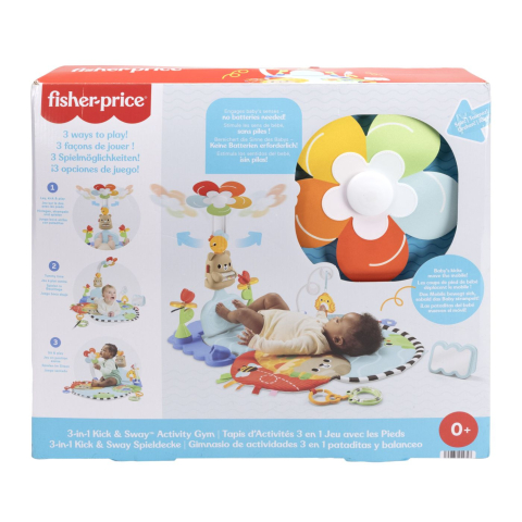 Jucarii Bebelusi - FISHER PRICE SALTELUTA DE GIMNASTICA 3 IN1