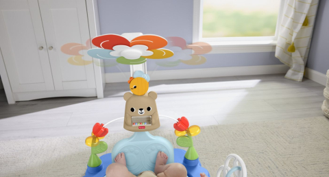 FISHER PRICE SALTELUTA DE GIMNASTICA 3 IN1 [9]