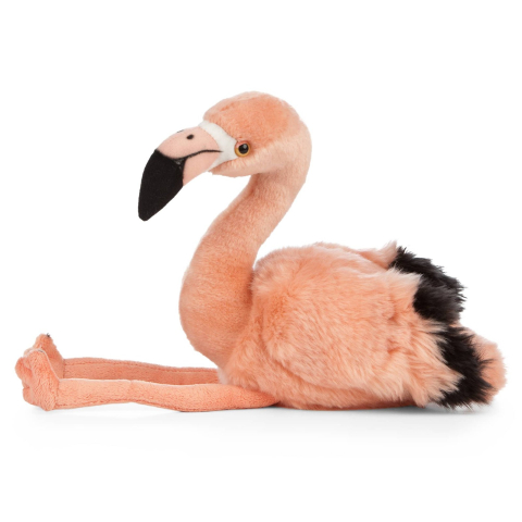 Flamingo de pluș 20 cm – Living Nature [1]