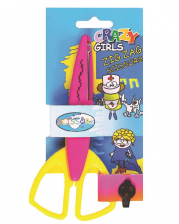Produse art & craft-Lucru manual - Foarfeca creativa zig zag pentru copii