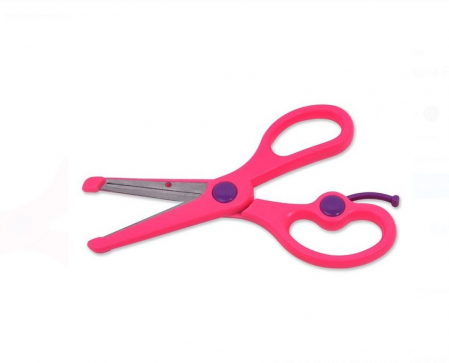 Produse art & craft-Lucru manual - Foarfeca din plastic pentru copii