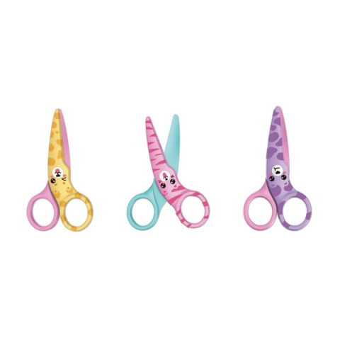 Foarfeca pentru prescolari Keyroad Bounce Buddies, 13 cm, varf rotunjit, diverse culori [0]