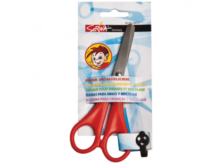 Produse art & craft-Lucru manual - FoarfecÄƒ cu varfuri rotunjite si lama din otel