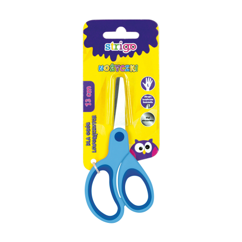 Foarfecă Strigo 13 cm copii, roz/albastru [2]