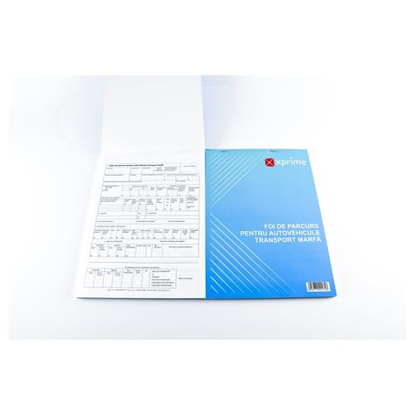 Papetarie & Birotica - Foi parcurs marfa A5 100 file/carnet coperta carton 300 g/mp