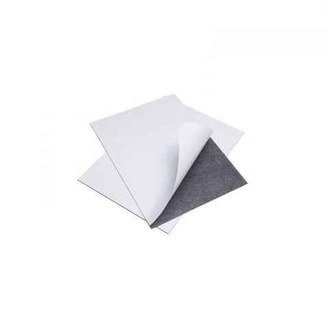 Accesorii art&craft - Folie magnetica cu adeziv,0.9mm,10x15 cm,10 bucati/set
