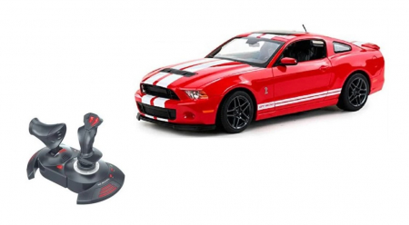 Masinute si vehicule cu telecomanda - Ford Mustang Shelby GT500 27 MHz cu control joystick