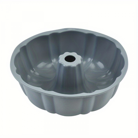 Forma de copt din silicon termorezistent pentru tort sau tarta,diverse culori,25x9 cm [2]
