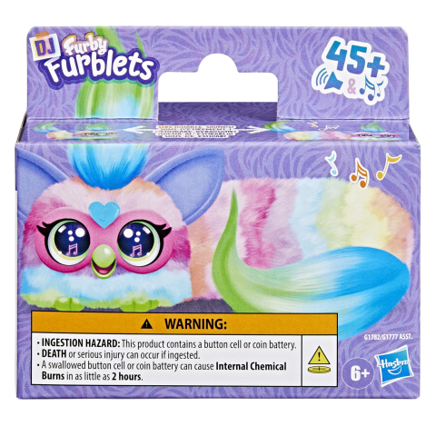 Vehicule și mașinuțe - FURBY DJ FURBLETS JUCARIE INTERACTIVA CAN DEE