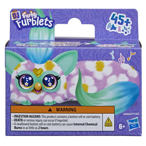 Figurine cu eroi si personaje - FURBY DJ FURBLETS JUCARIE INTERACTIVA FLOWER ELLA