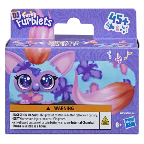 Figurine cu eroi si personaje - FURBY DJ FURBLETS JUCARIE INTERACTIVA FLUT TER LUV