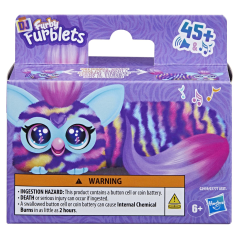 Figurine cu eroi si personaje - FURBY DJ FURBLETS JUCARIE INTERACTIVA RAZZ MA TAZZ