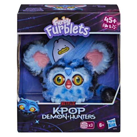 Vehicule și mașinuțe - FURBY FURBLETS K POP VANATORI DE DEMONI JUCARIE INTERACTIVA DERPY TIGER