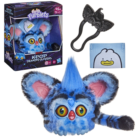 FURBY FURBLETS K POP VANATORI DE DEMONI JUCARIE INTERACTIVA DERPY TIGER [1]