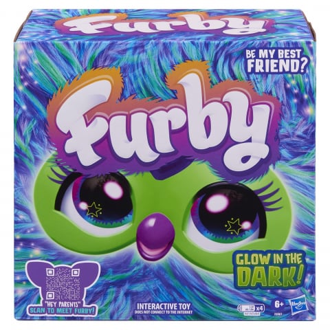 Figurine cu eroi si personaje - FURBY JUCARIE DE PLUS INTERACTIVA FURBY GALAXY GLOW IN THE DARK