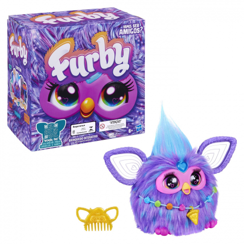 FURBY JUCARIE DE PLUS INTERACTIVA FURBY MOV [3]