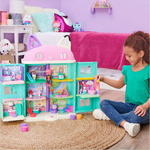 GABBYS DOLLHOUSE CAMERA DELUXE DORMITORUL LUI PILLOW CAT [2]