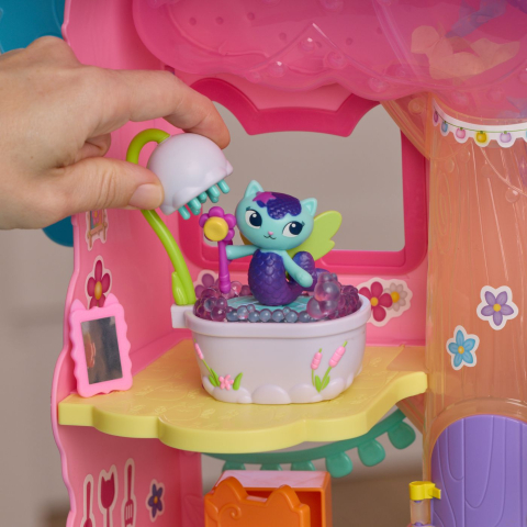 GABBYS DOLLHOUSE FAIRYLANDIA SET DE JOACA BAIA MAGICA A PISICII MERCAT CU FIGURINE SI ACCESORII [6]