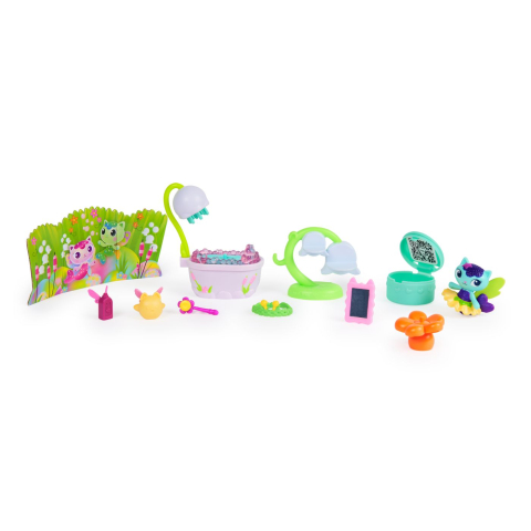 GABBYS DOLLHOUSE FAIRYLANDIA SET DE JOACA BAIA MAGICA A PISICII MERCAT CU FIGURINE SI ACCESORII [2]