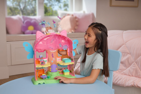 GABBYS DOLLHOUSE FAIRYLANDIA SET DE JOACA ZANA MAGICA FLUTTER CU FIGURINA GABBY INCLUSA [5]
