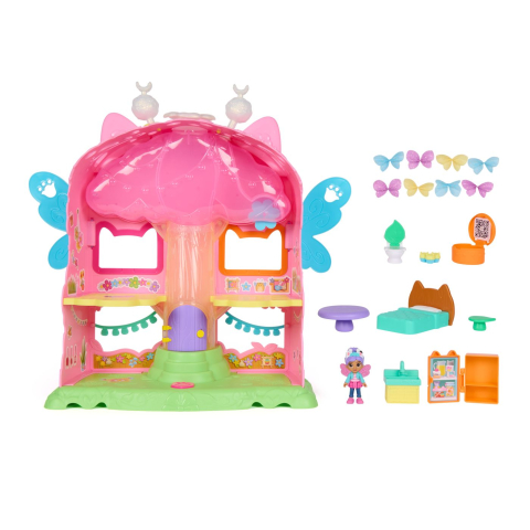 GABBYS DOLLHOUSE FAIRYLANDIA SET DE JOACA ZANA MAGICA FLUTTER CU FIGURINA GABBY INCLUSA [2]