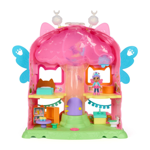 GABBYS DOLLHOUSE FAIRYLANDIA SET DE JOACA ZANA MAGICA FLUTTER CU FIGURINA GABBY INCLUSA [8]