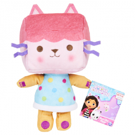 Jucarii de plus - Gabbys Dollhouse Jucărie de Plus Baby Box Cat 20cm 