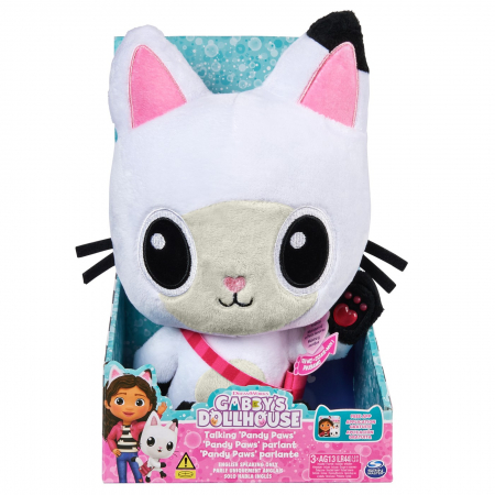 Jocuri si Jucarii Educative - Gabbys Dollhouse Plus Interactiv Pandy Paws 33cm 
