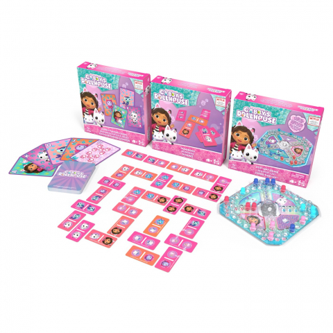 Set 3 jocuri de societate Gabbys Dollhouse,4-8 ani [3]