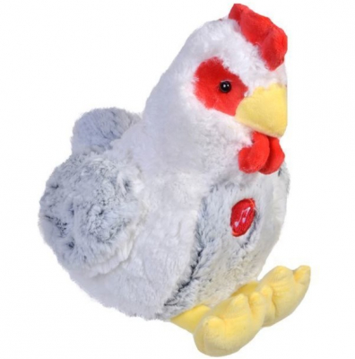 Jocuri si articole copii - Gaina de plus cu sunet 17 cm