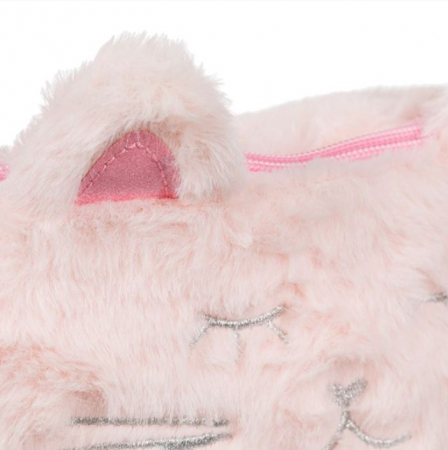 Geanta de plus cu urechi si sclipici [1]