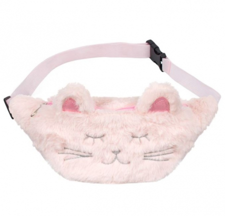 Jocuri si articole copii - Geanta de plus cu urechi si sclipici